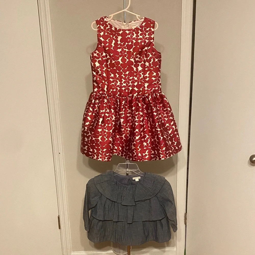 2 items-available separately! JCrew Crewcuts Girls Dress and Blouse